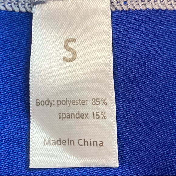 Joyshaper short sleeve crew neck women’s compression top navy blue small - Picture 4 of 7